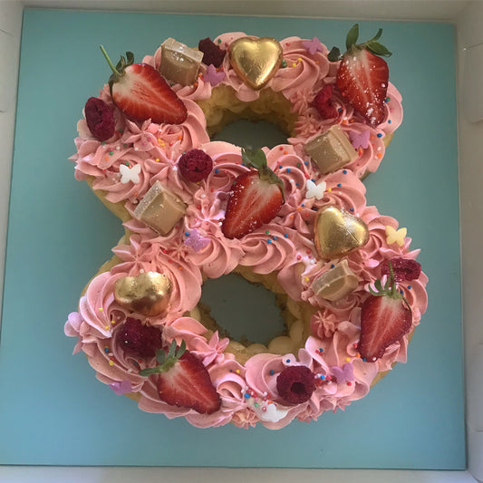 Single Figure Number Cake