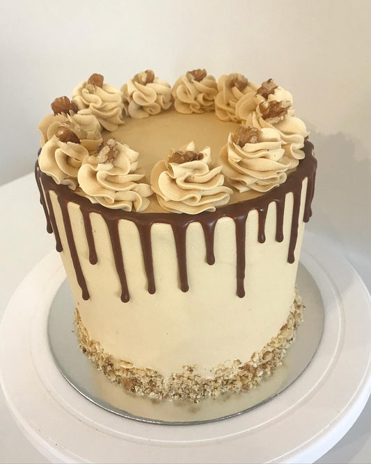 Coffee & Walnut Cake